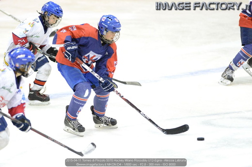 2015-04-11 Torneo di Pinzolo 5070 Hockey Milano Rossoblu U12-Egna - Alessia Labruna